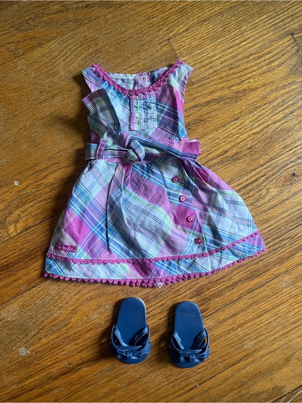 RETIRED American Girl Plaid Party Outfit
